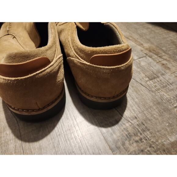 Land's End Mens Suede Shoes Lt Brown 12D - Picture 4 of 5
